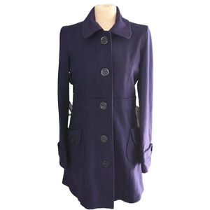 ANTHROPOLOGIE TULLE || Twee Wool Blend Princess Pea Coat Y2K M Fits More Like S